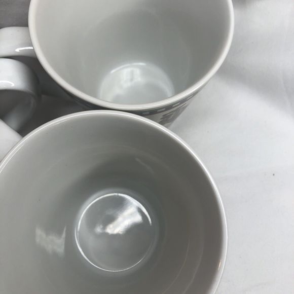 Debbie Mumm Rooster Mugs 4 Something to Crow About Stoneware Sakura Oneida 12 oz - Picture 12 of 12